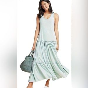 Sundry Sleeveless Tiered Dress